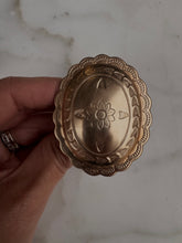 Load image into Gallery viewer, Statement Brass XL Concho slide
