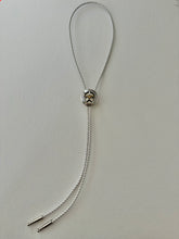 Load image into Gallery viewer, ATX white bolo tie
