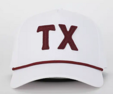 Load image into Gallery viewer, stadium maroon TX hat

