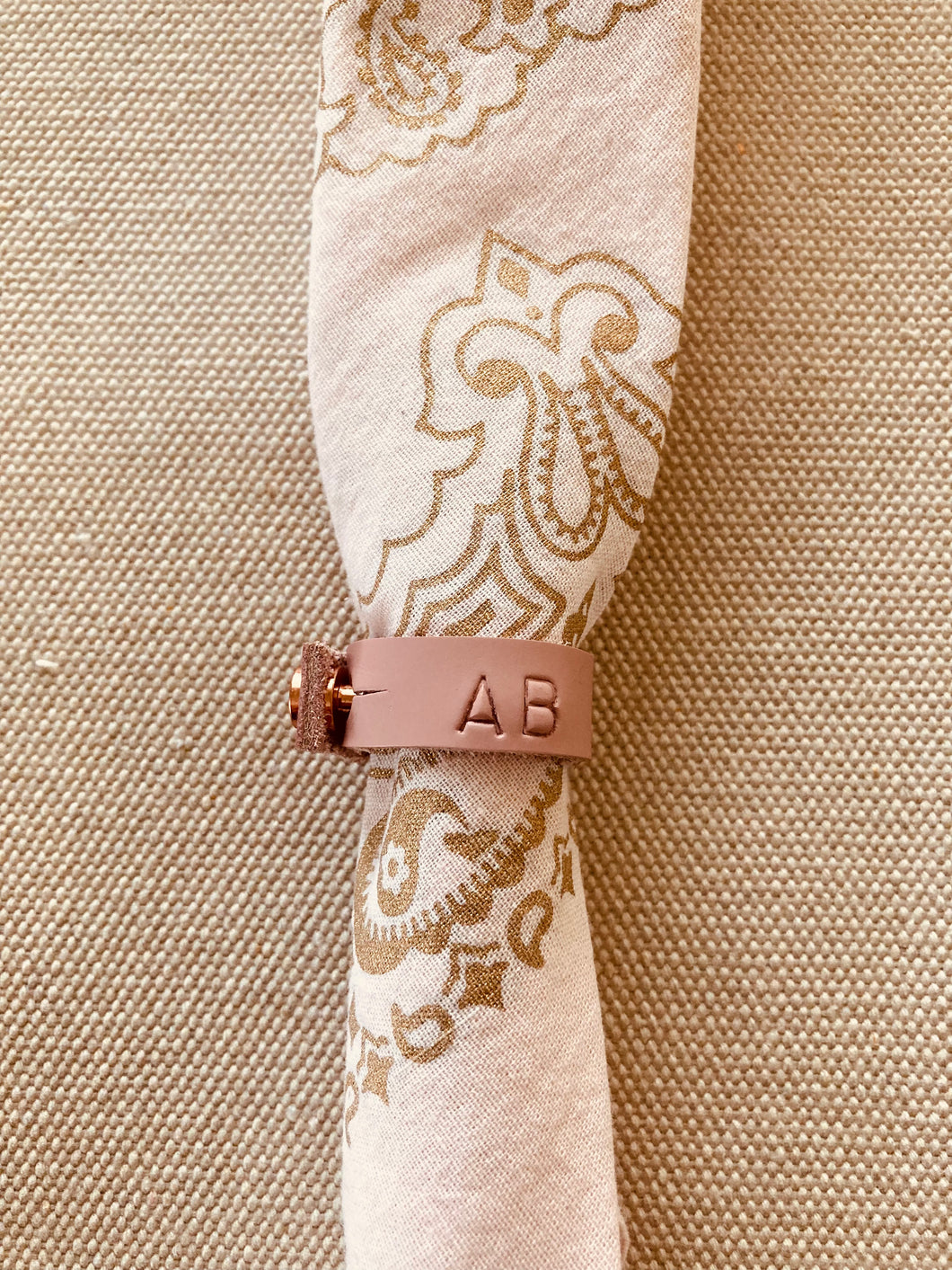 personalized blushing cowgirl necktie