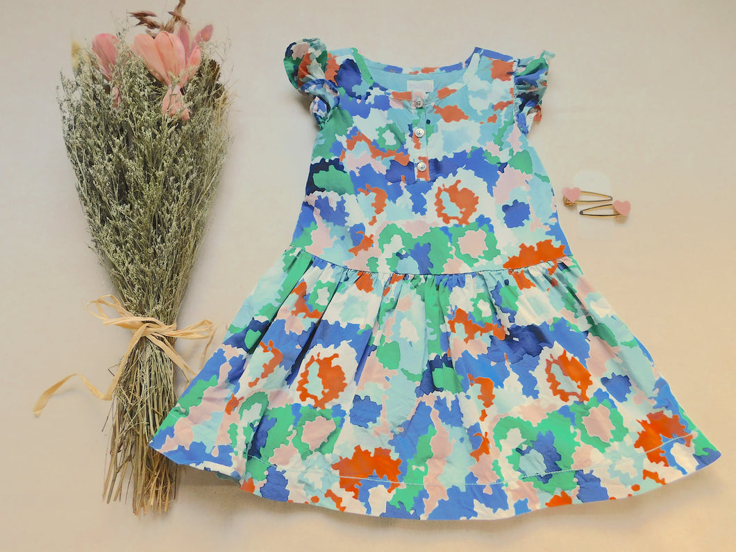 color my world dress 3T